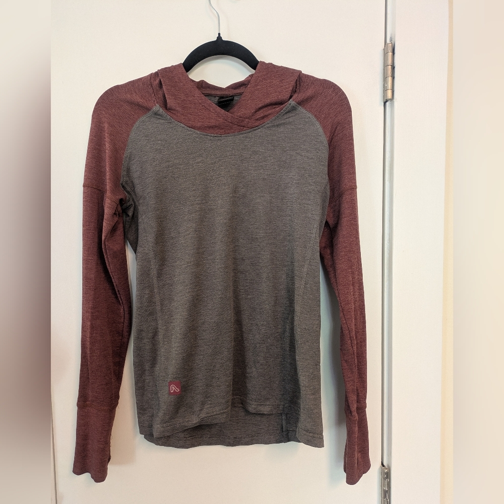 Women's Two-Tone Hoodie Sweatshirt